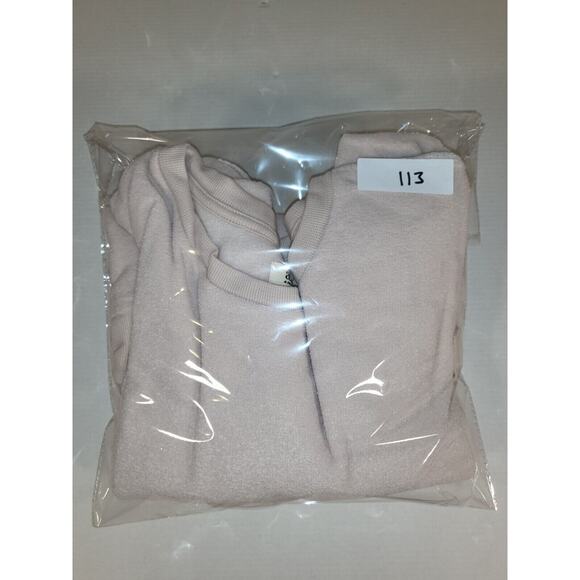 A.n.a Womens Sweater 4xl Pink Puff Sleeve Fleece 3/4 Round Neck Officewear - Picture 13 of 13